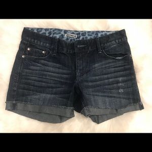 Express jean shorts